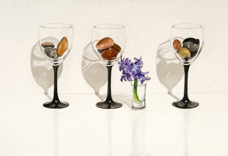 Dry Wines + A Shot Of Purple