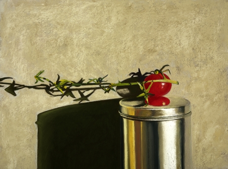 Tomato On A Hot Tin Lid